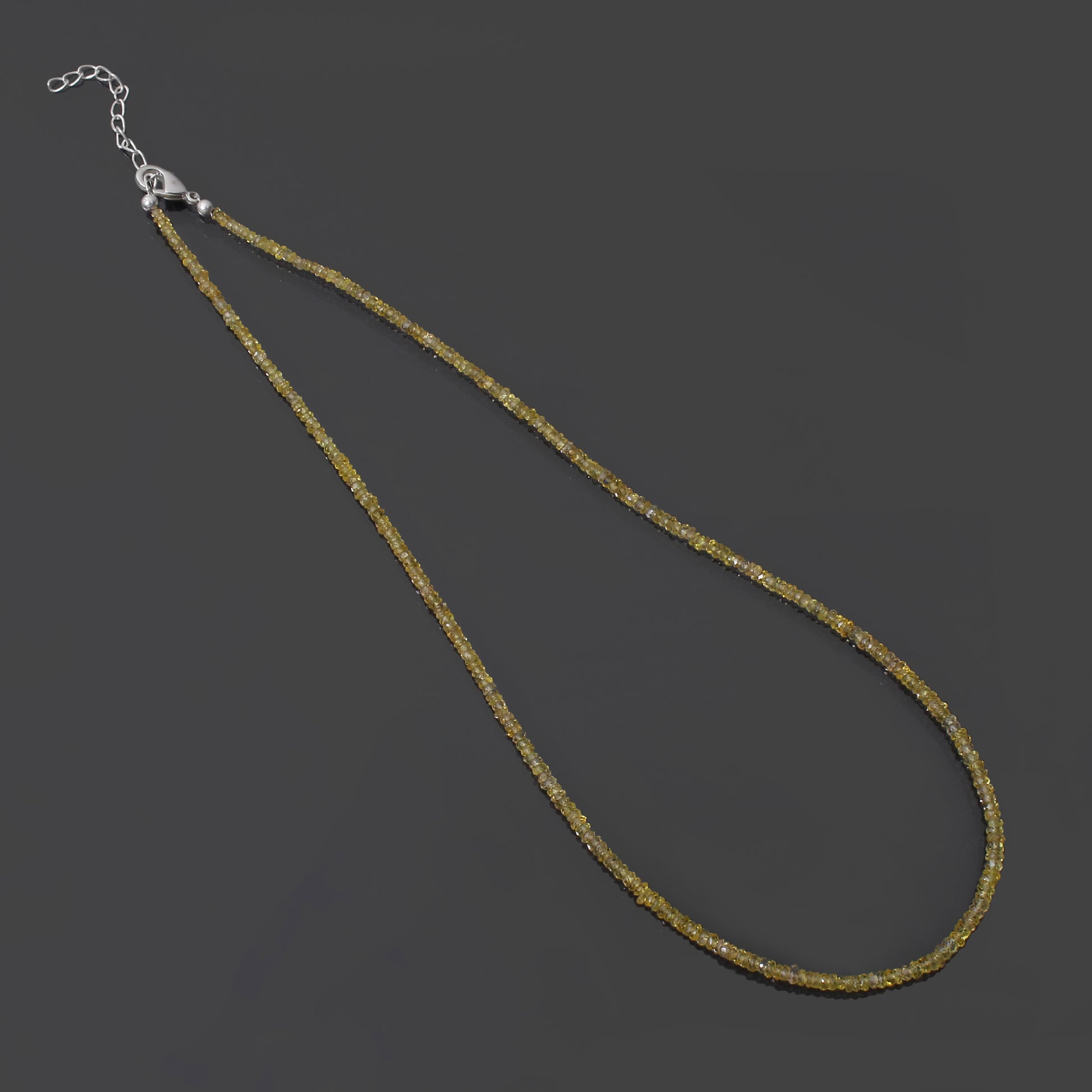 handmade pukhraj gemstone necklace for prosperity and success