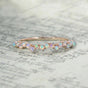 Custom order of 2mm ethopian opal US 7/ India 15 size