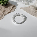 925 Solid Sterling Silver Orbit Ring, Anti-Anxiety Ring, Handmade Ring