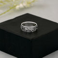 925 Sterling Silver Turtle Ring – Anxiety Relief & Business Success