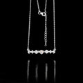 Natural Rainbow Moonstone Beaded Chain Necklace