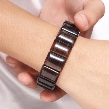 Natural Saffordite (Chintamani Stone) Stretch Bracelet – Rare Gem of Spiritual Awakening & Protection