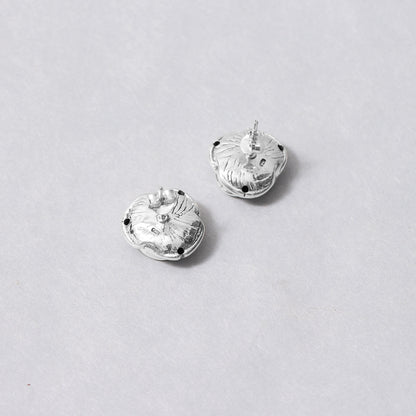 925 Sterling Silver Flower Stud Earrings