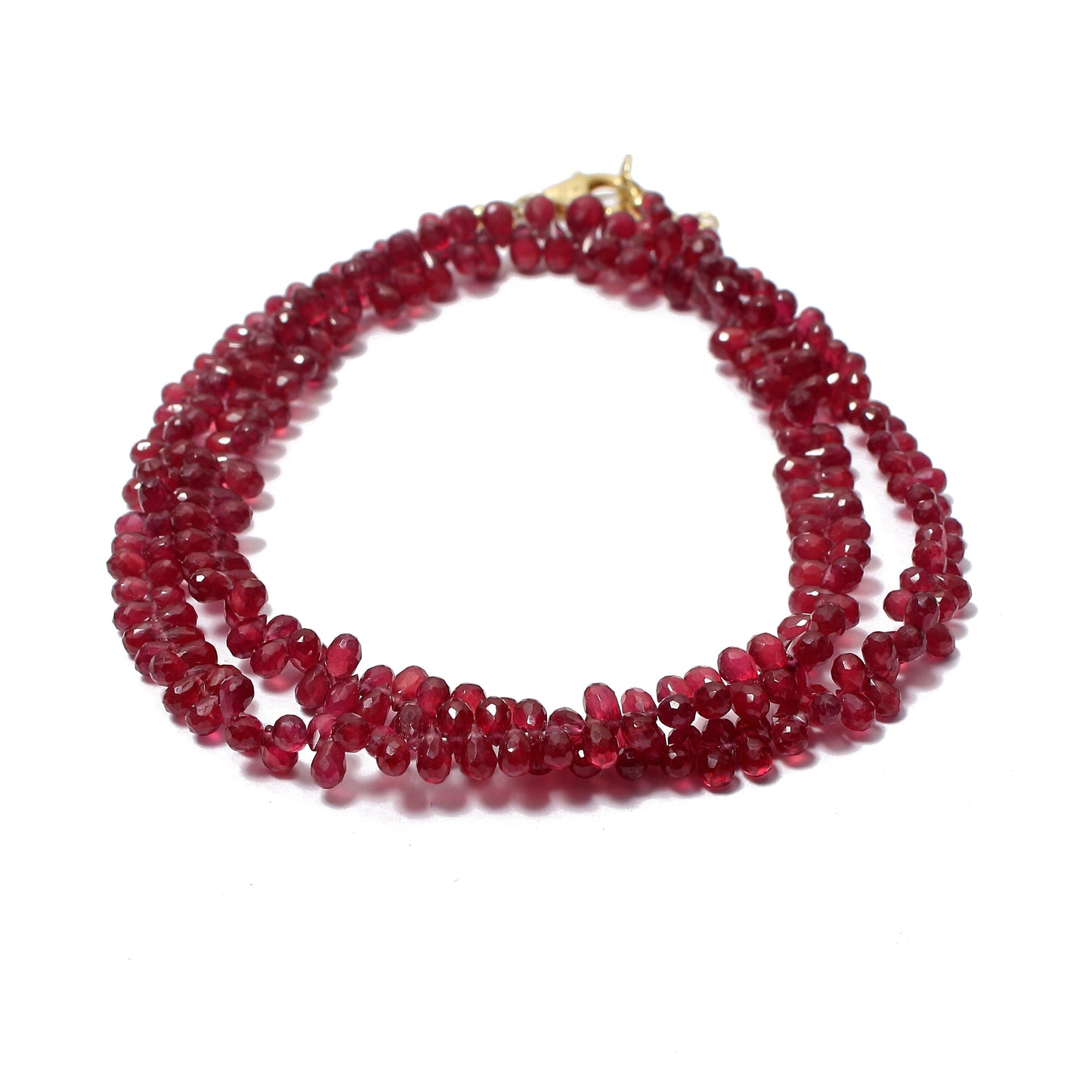 Rare Ruby Drop Necklace: A Fancy Ruby Delight for Special Occasions