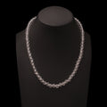 Healing Crystal Quartz 7mm beaded Necklace