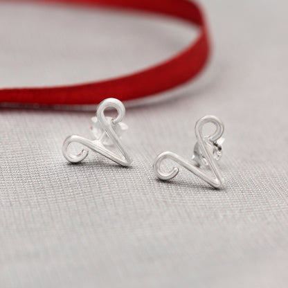 Aries Zodiac Silver Earring GemsRush