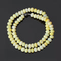 Candy Yellow Opal Necklace, Beaded Handmade Necklace, Gift For Daughter