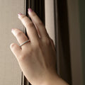 Handcrafted Silver Braid Ring - A Unique and Special Gift for the Woman You Love