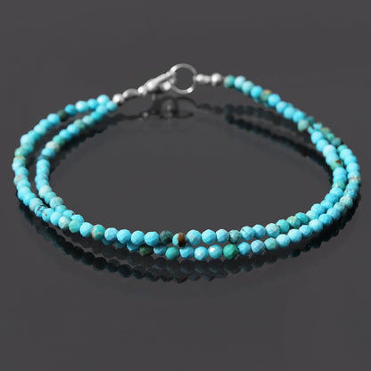 Double-Layer Natural Turquoise Gemstone Balancing Life Bracelet GemsRush