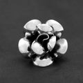 Gothic Huge Flower Silver Ring