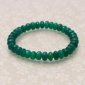 Green Onyx Beaded Bracelet - Empowering Jewelry for Balance & Strength