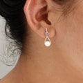 Infinity Silver Earrings ( Love Gift )