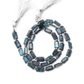 Kyanite Faceted Rectangle Beads,1 strand