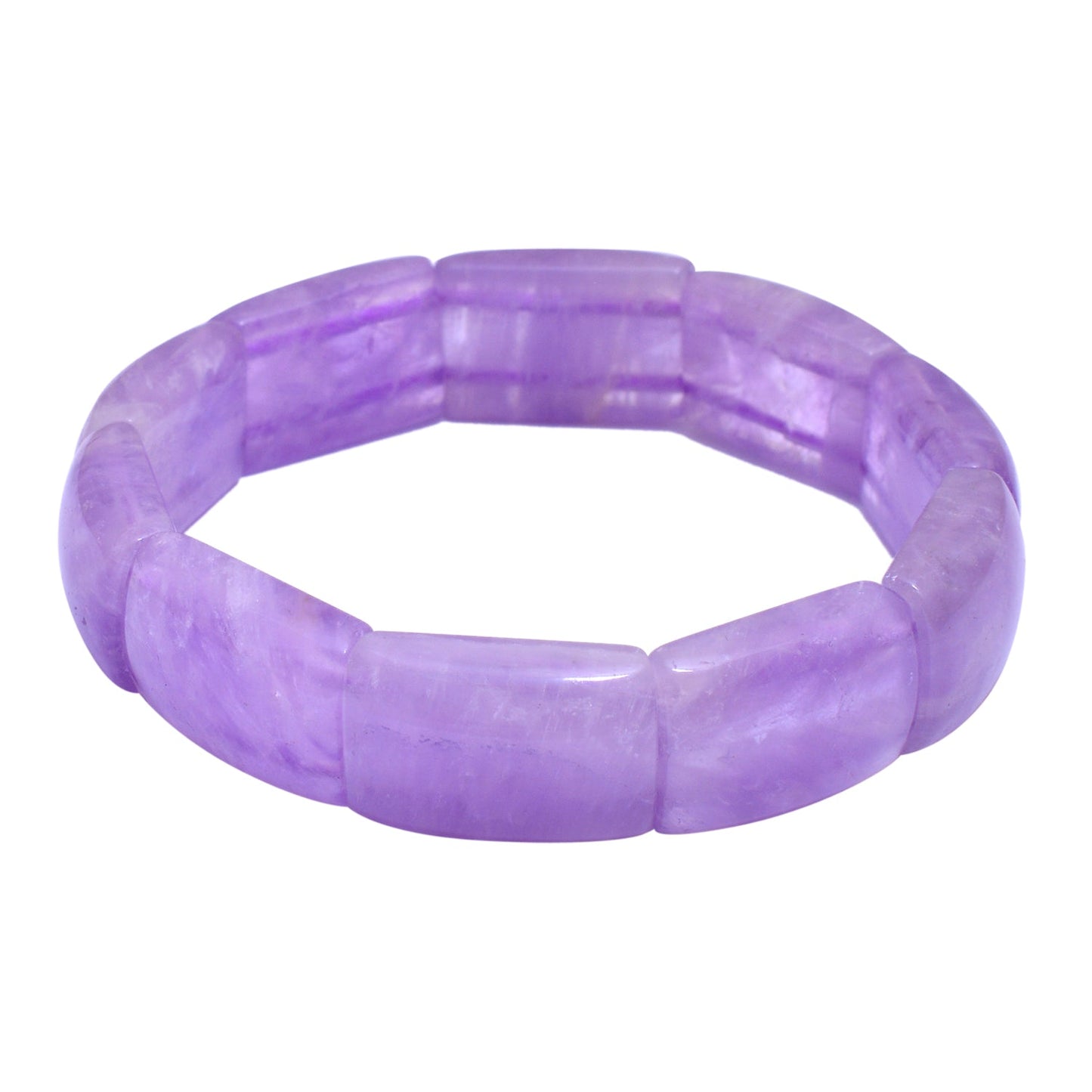 Lavender Amethyst Stretchable Bracelet GemsRush