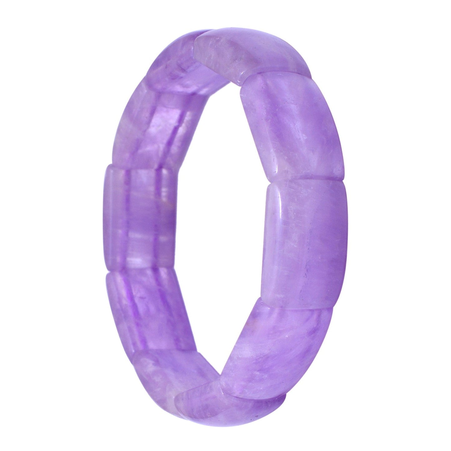 Lavender Amethyst Stretchable Bracelet GemsRush