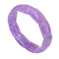 Lavender Amethyst Stretchable Bracelet