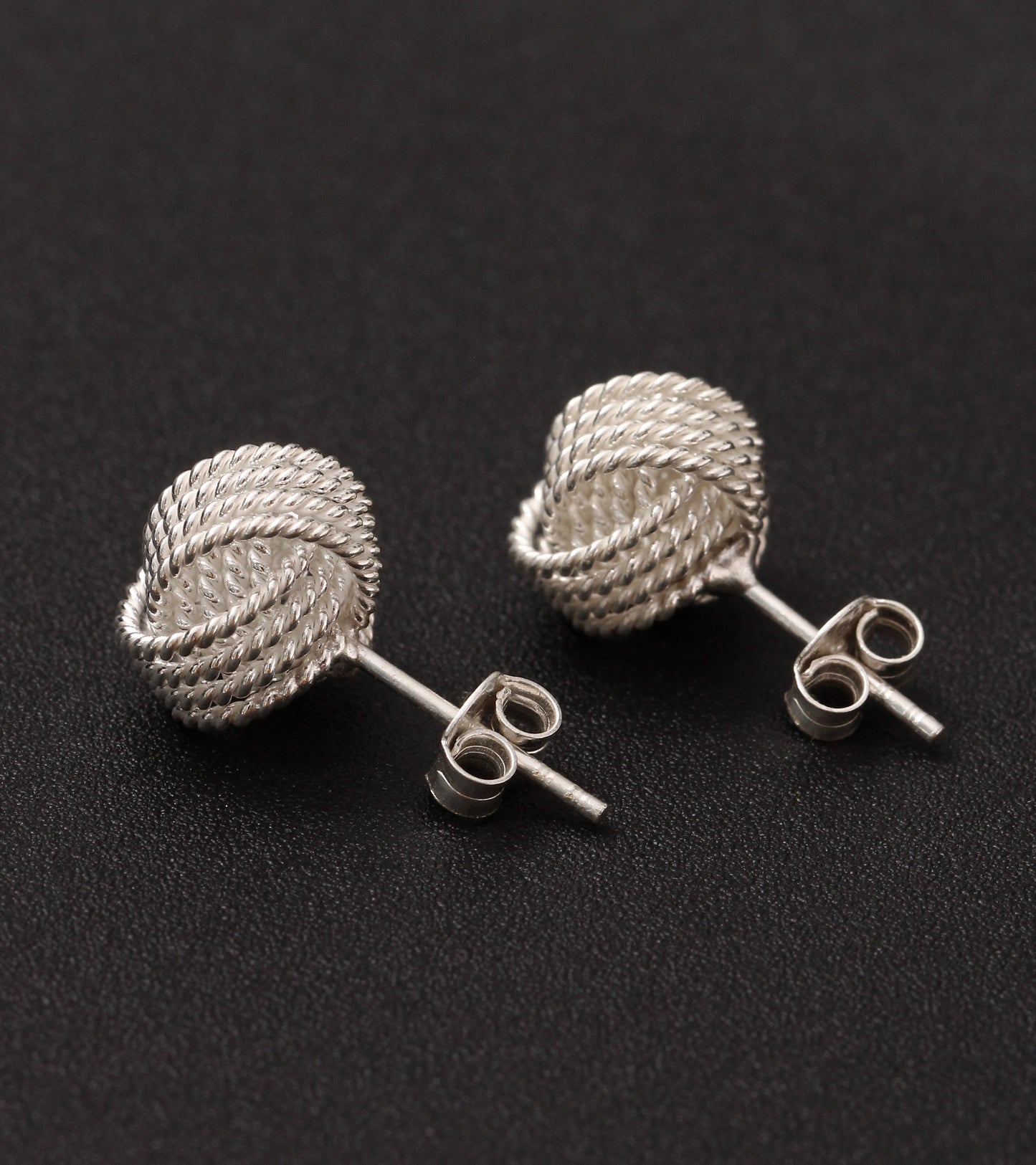 Love & Friendship Knot Stud Earring GemsRush