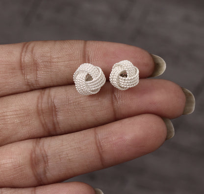 Love & Friendship Knot Stud Earring GemsRush