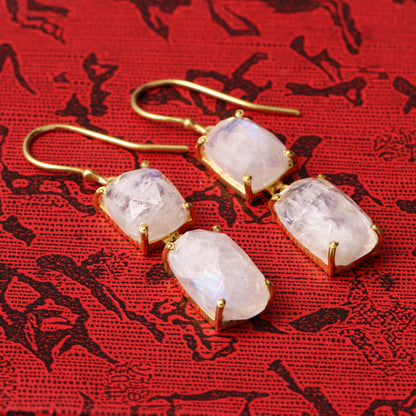 Moonstone Earring ( Love Ones Gift ) GemsRush