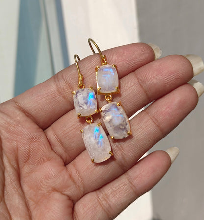 Moonstone Earring ( Love Ones Gift ) GemsRush