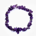 Natural Amethyst Gemstone Stretchable Bracelet - Adorable Jewelry For Women
