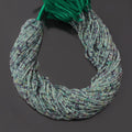 Natural Fluorite Tiny Round Faceted Cut Beads Strand - 12.5 Inches | 2.5-3mm Approx Fluorite Beads,1 strand