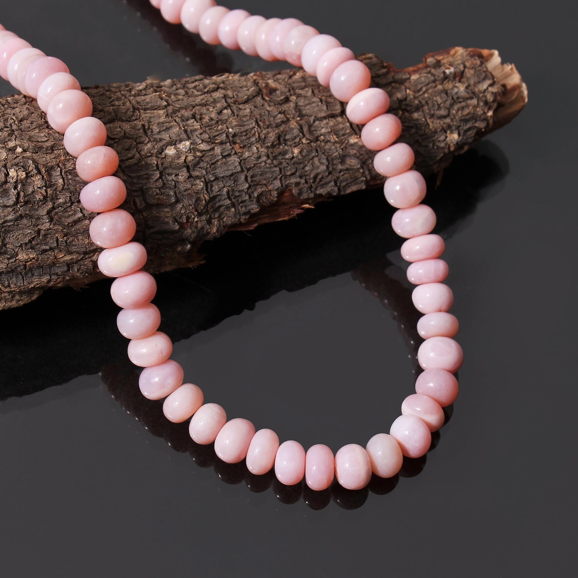 Peruvian Pink Opal Choker, Candy Opal Necklace, Holiday Gift For Your Loved Ones GemsRush