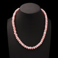 Peruvian Pink Opal Choker, Candy Opal Necklace, Holiday Gift For Your Loved Ones