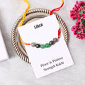 Semi Precious Gemstone Rakhi For Bhai