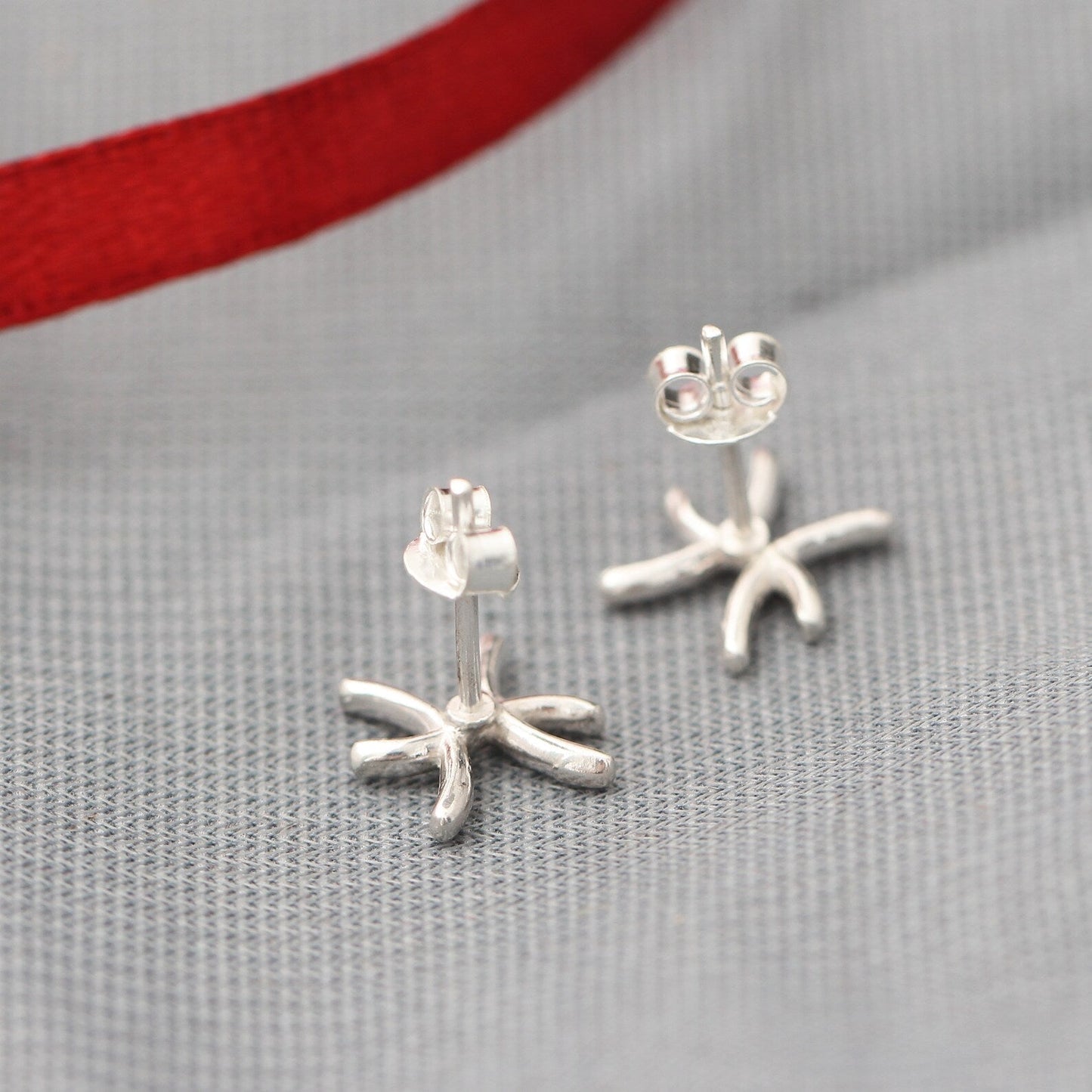 Silver Zodiac Pisces Earring GemsRush