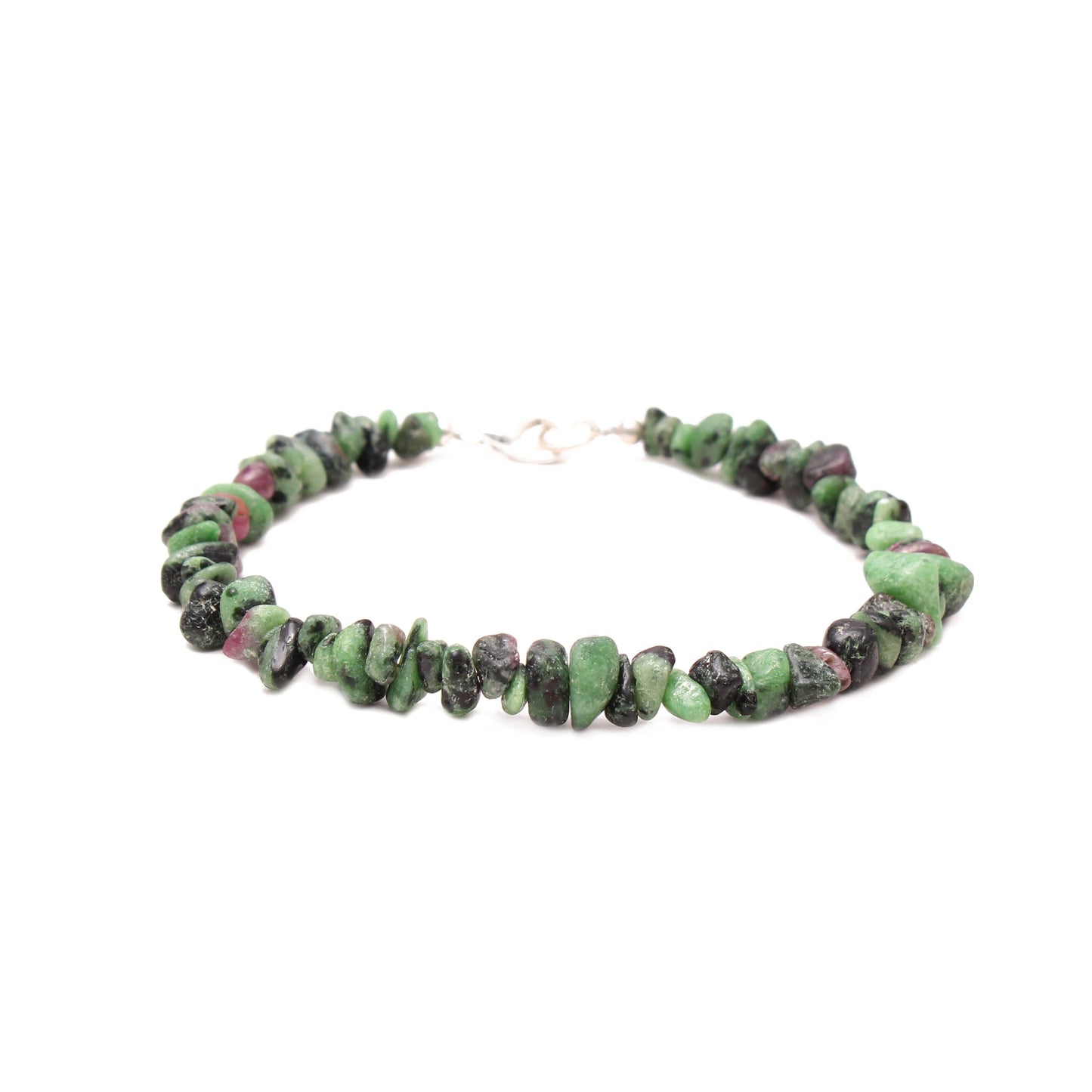 Stunning Ruby Zoisite Uncut Gemstone Bracelet: An Adorable - Stylish Piece of Jewelry GemsRush