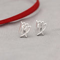 Virgo Zodiac Earring Silver