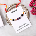 Zodiac Sign Gemstone Brother's Rakhi