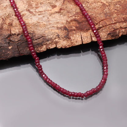 Ruby necklace